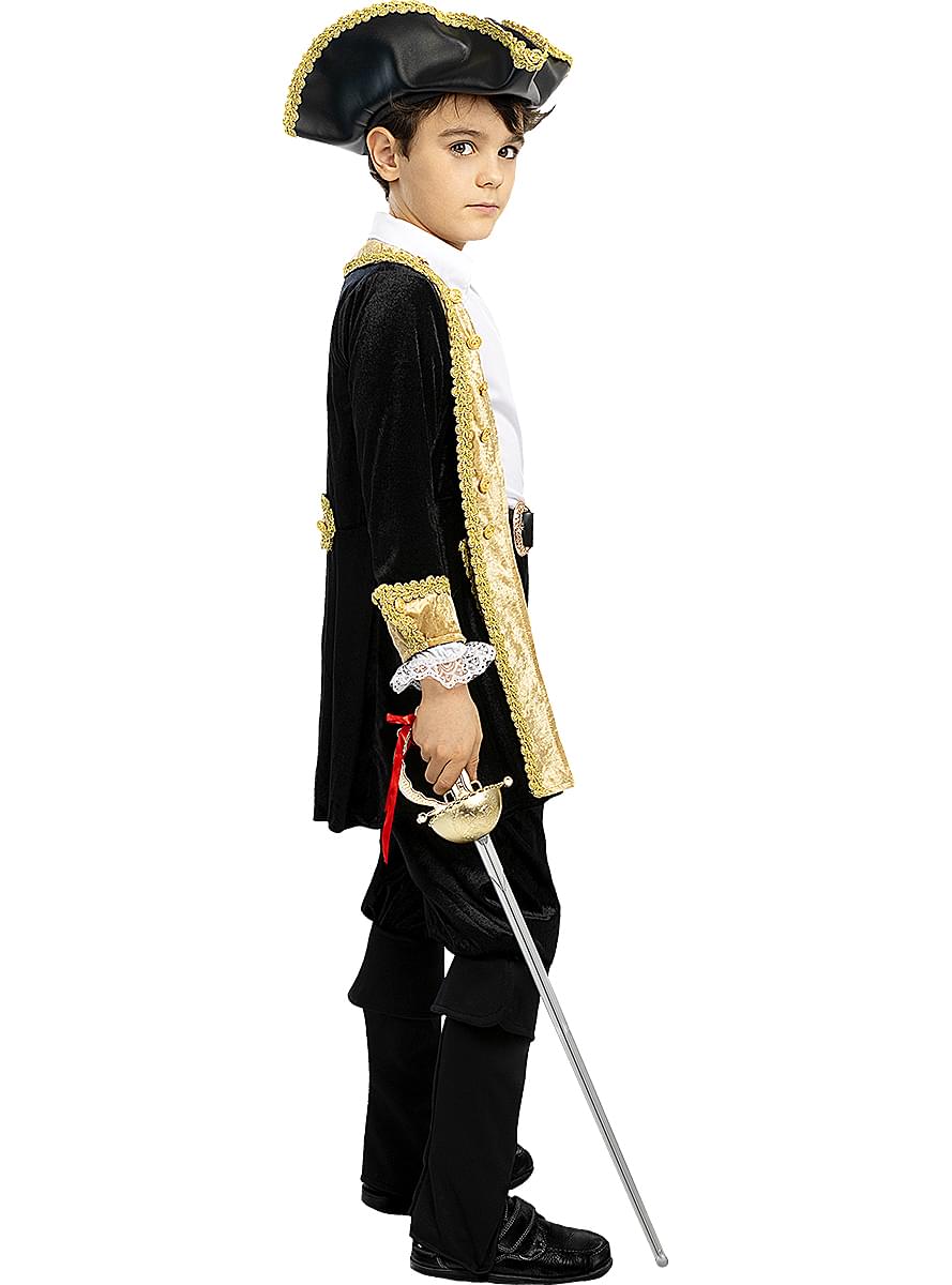 Deluxe Pirate Costume for Boys - Colonial Collection