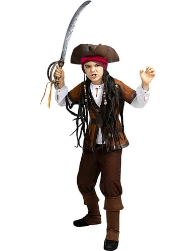 Bambino Misura Pirata Cappello Bambini Bucaniere Pirata Costume Pirati  Bambine S 5056021020003 