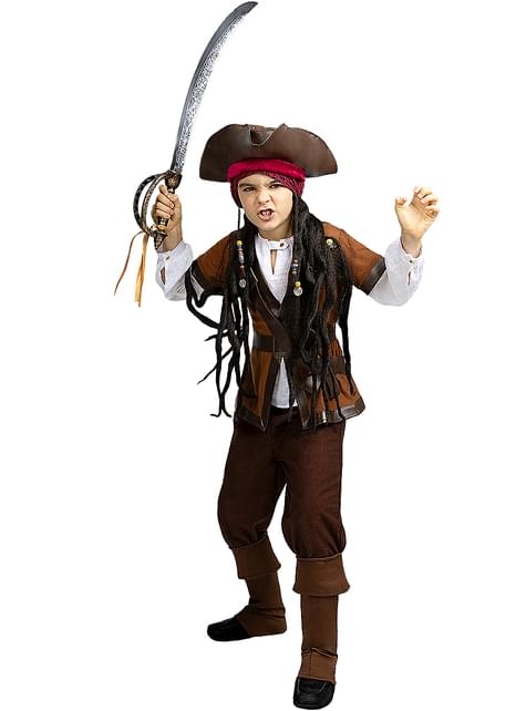 Morph Costume Pirata Bambino Rosso, Vestito Pirata Bambina, Pirati, Vestito  Pirata Bambino, Vestiti Carnevale Bambino, Accessori Pirata Bambino