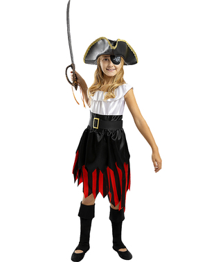 Kostým pirát pro dívky - Kolekce Bukanýr