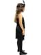 Costum negru Charleston pentru fete