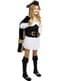 Costume da pirata deluxe per bambina - Collezione coloniale