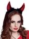 Diadema de cuernos de diablesa seductora para mujer