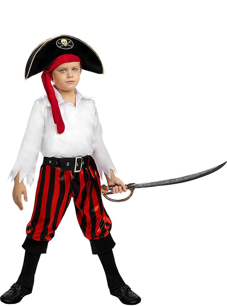 Pirate Costume for Boys Buccaneer Collection. Express delivery