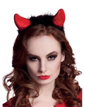 Women's She Devil Horns Headband
