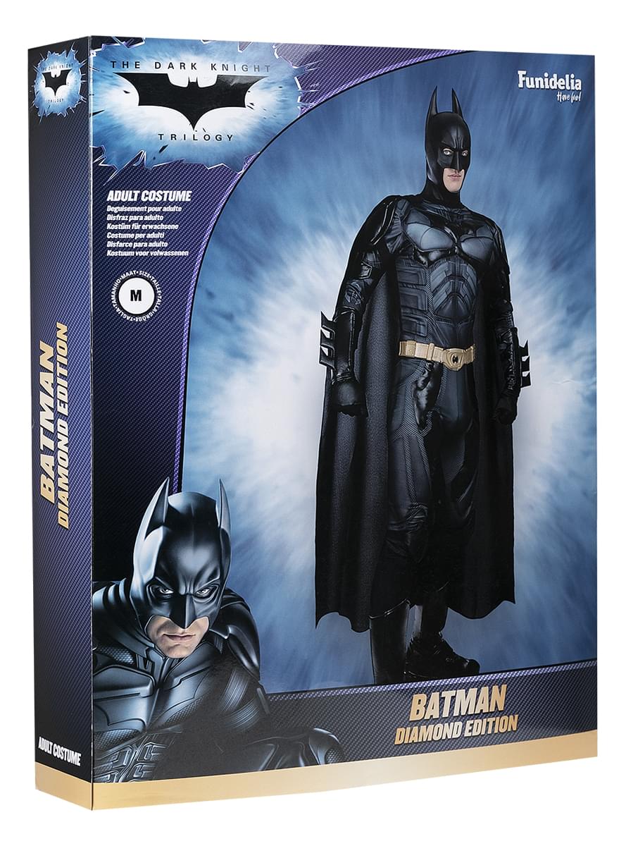 The Dark Knight Batman Maskeraddräkt för vuxen - Diamond Edition