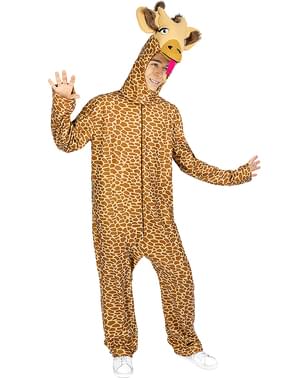 Maskeraddräkt Giraff för vuxen