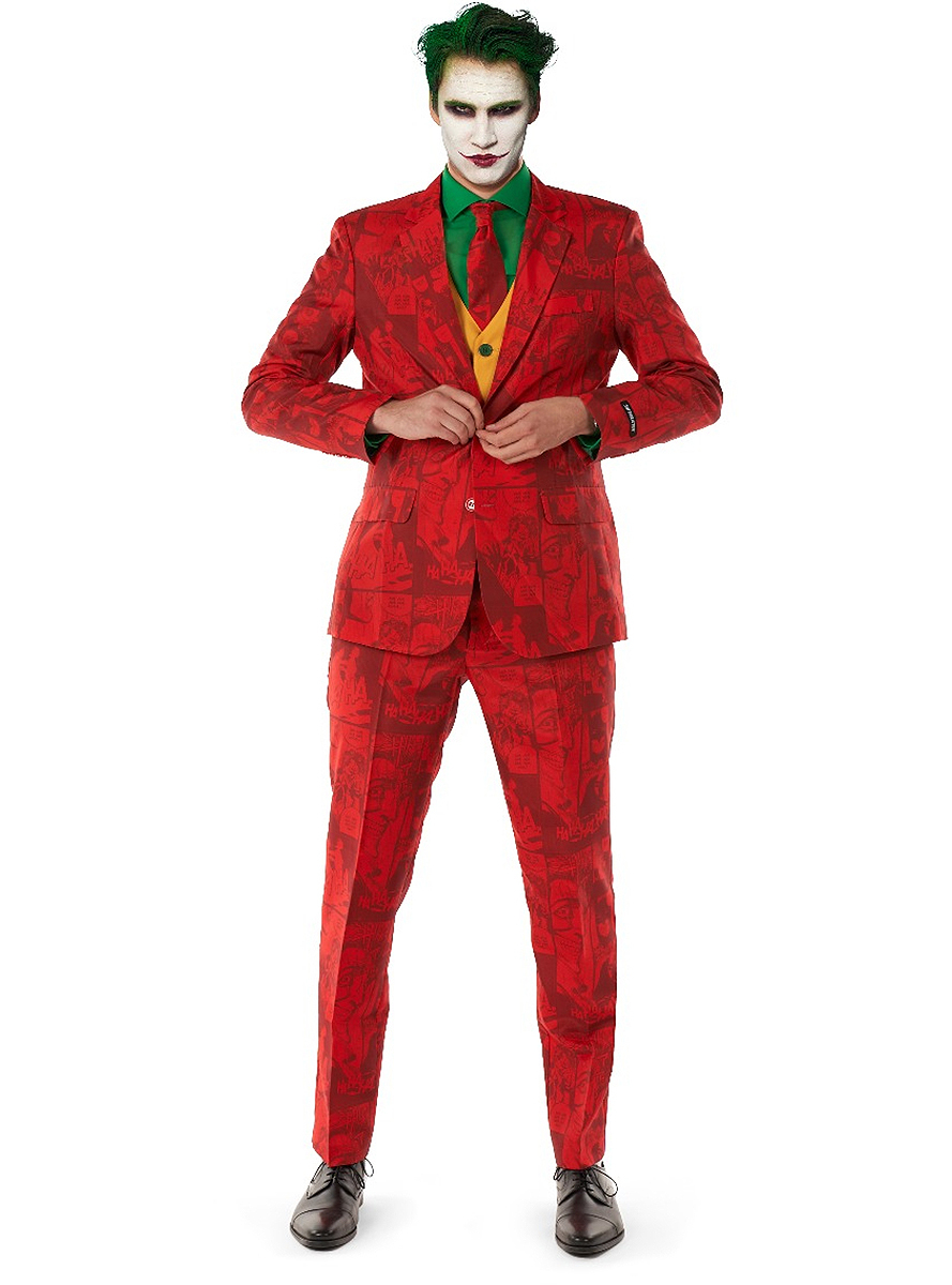 Red Joker Costume - Suitmeister. Express delivery | Funidelia