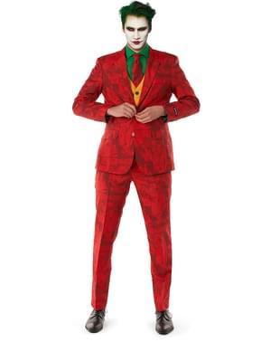 Rood Joker kostuum - suitmeister
