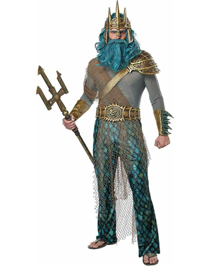 Costumul lui Poseidon Zeul Mării