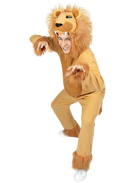 Costume leone safari da adulto per 25,75 €