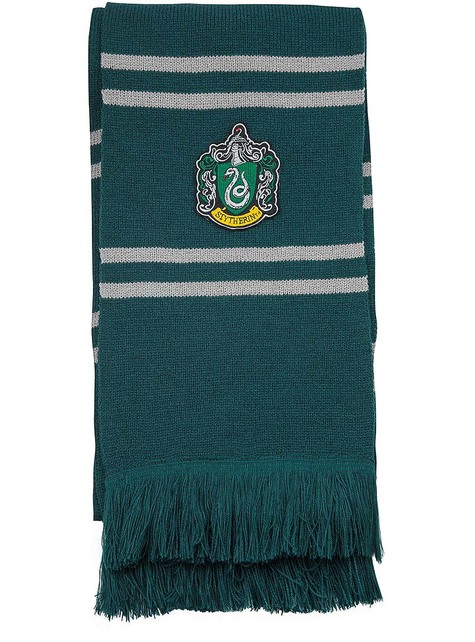 Deluxe Slytherin Scarf- Harry Potter