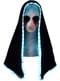 The Purge Nun Mask with Light Up Hood