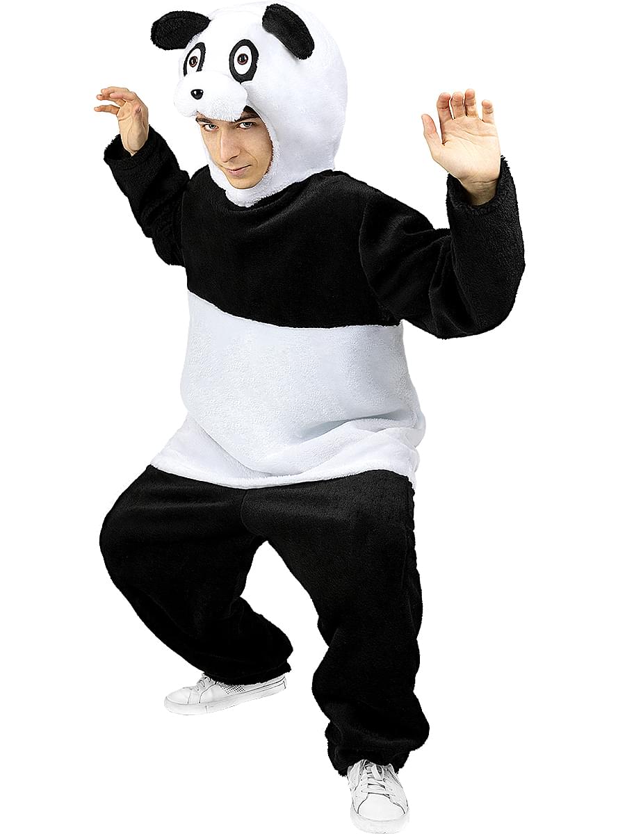 Panda medved kostum za odrasle 