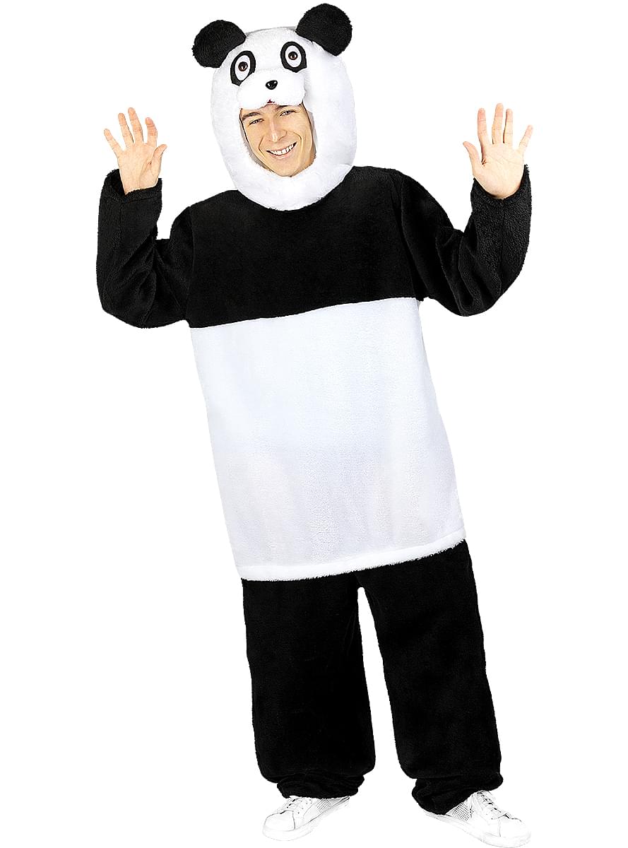 Disfraz de oso panda para adulto