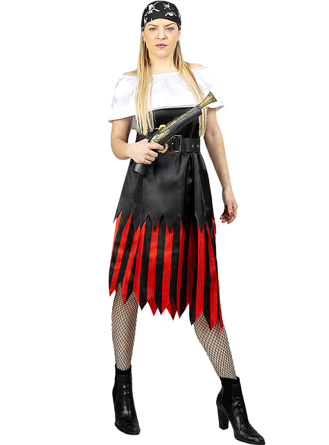 Costume da pirata corsara elegante da donna