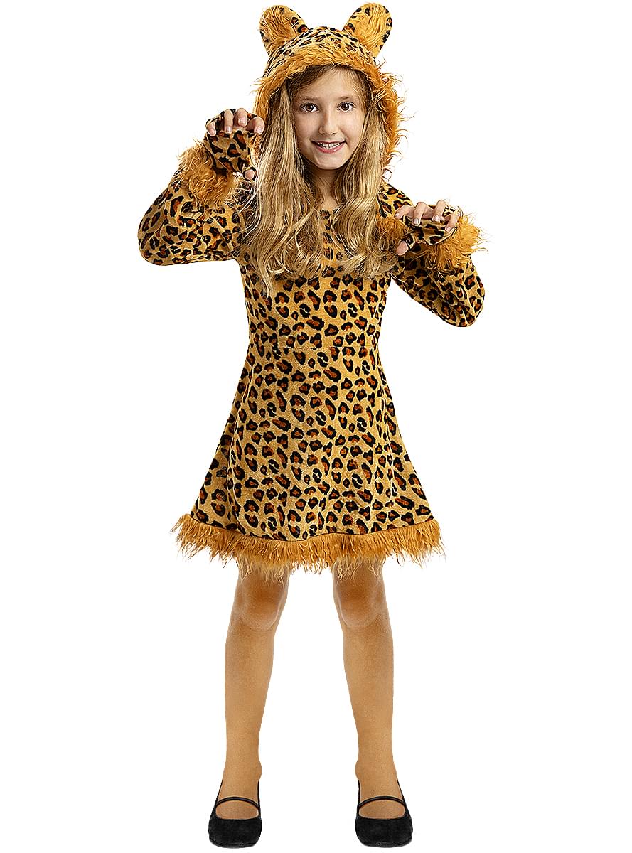 Leopard Costume for Girls. The coolest Funidelia