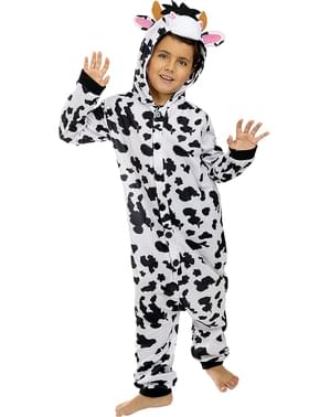 SUNYOK 4pcs Disfraz de vaca para Niños Accesorios de Vestuario de