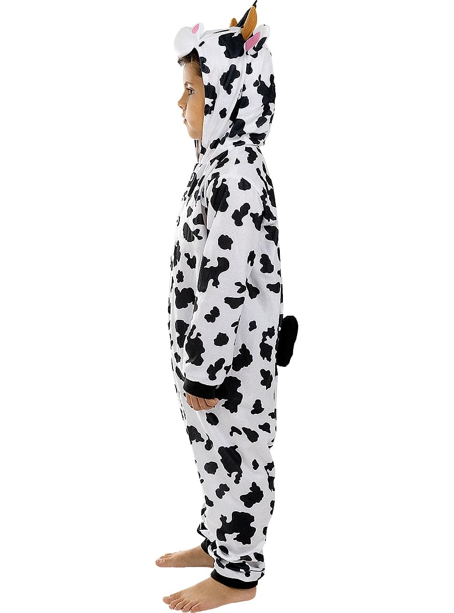 Disfraz de vaca onesie para niños
