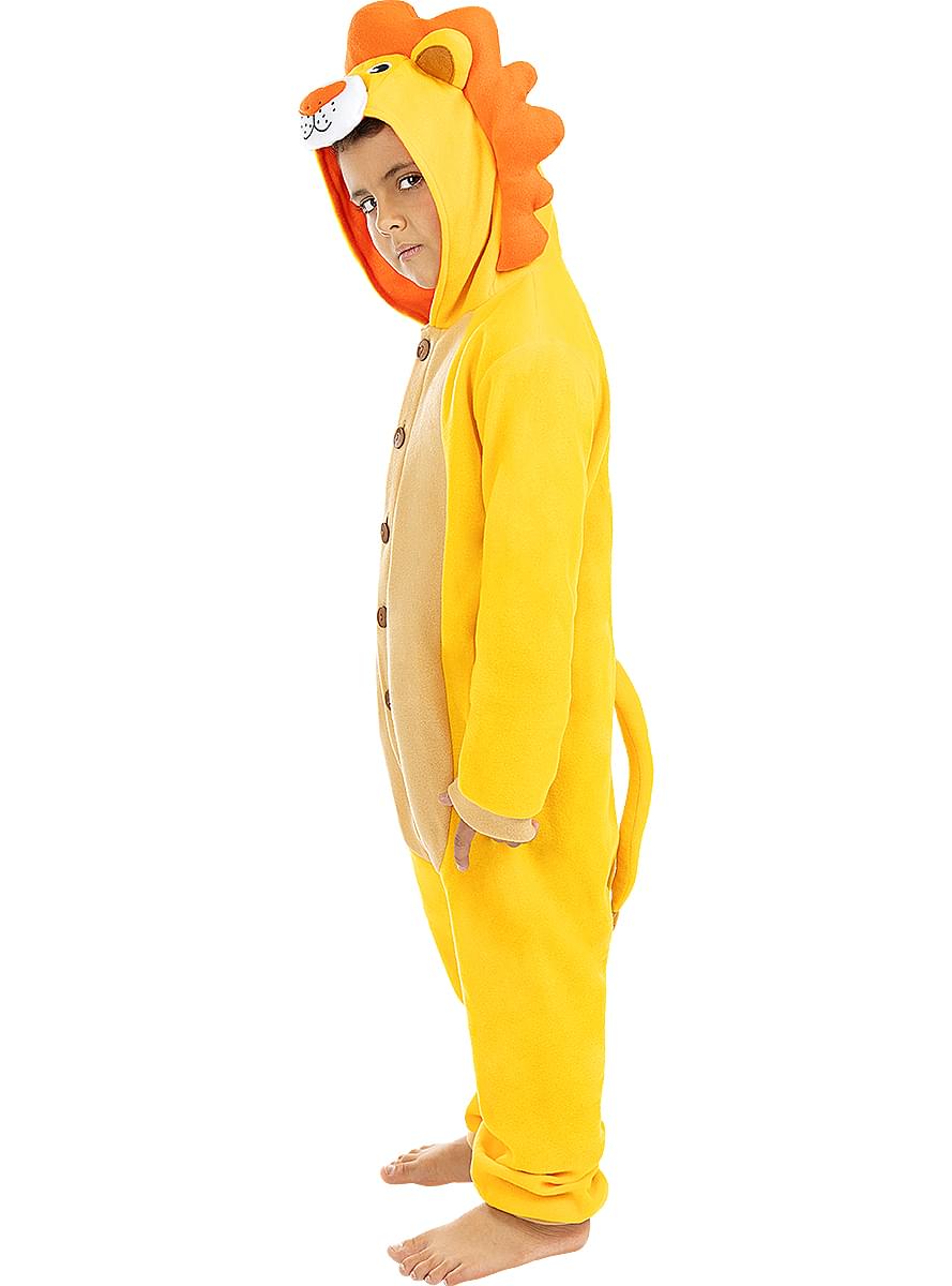 Lev onesie kostum za otroke
