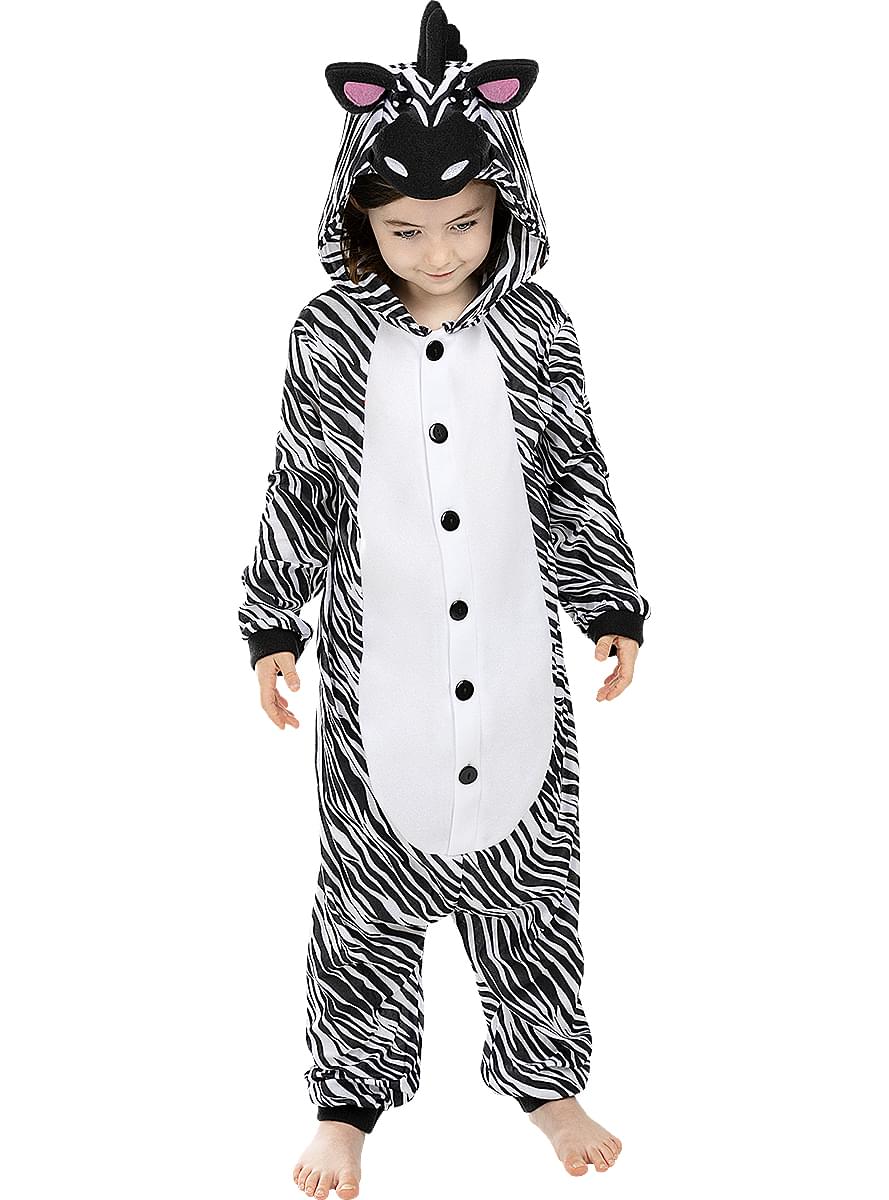 Fato de zebra onesie para menino