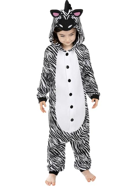 Pilfer op tijd Schat Zebra Onesie kostuum voor kinderen. De coolste | Funidelia