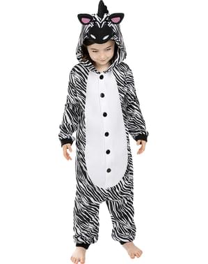 Детски костюм onesie – зебра
