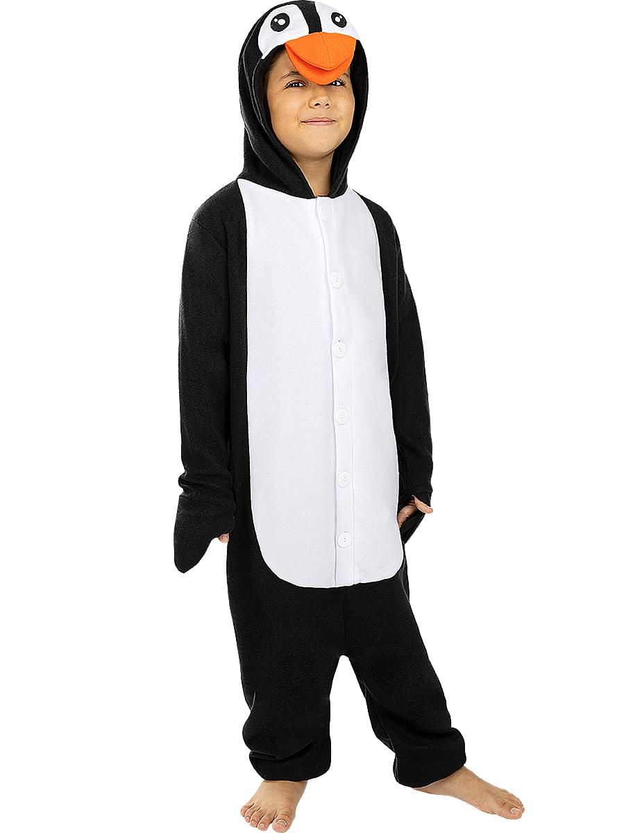 Onesie Pingvin kostum za otroke