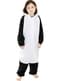 Fato de urso panda onesie para menino