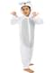 Eisbär Onesie Kostüm für Kinder