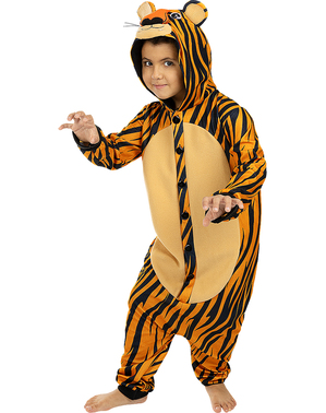Costume da tigre onesie per bambini