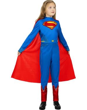 Supergirl Kostyme for Jente - Justice League