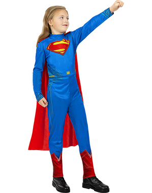 Kostým Superman pre dievčatá - Liga spravodlivosti