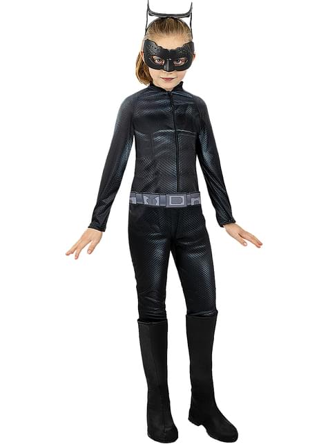 Costume Catwoman per bambina. Consegna 24h