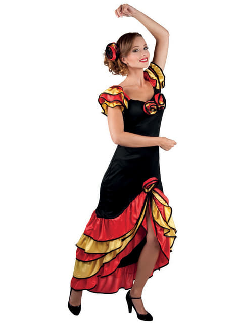Costume da spagnola elegante per donna. I più divertenti
