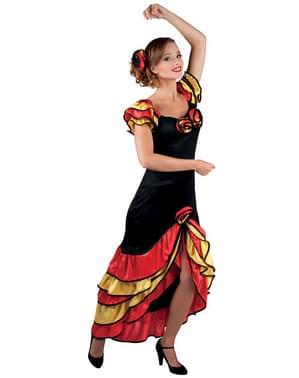 Dámsky elegantný andalúzsky kostým