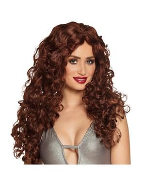 Long Red Curly Wig for Women