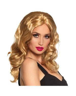 Perruque star blonde femme