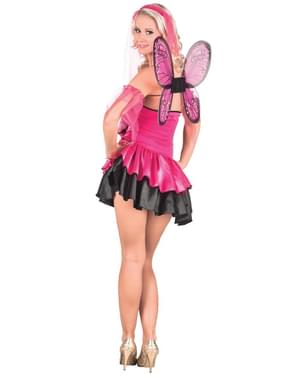 Costum de zână roz pentru femeie