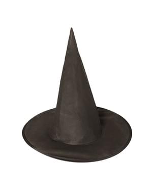 Chapéu de bruxa clássico para mulher