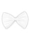 Adult's White Bowtie
