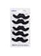 Conjunto de 6 bigodes mexicanos para homem