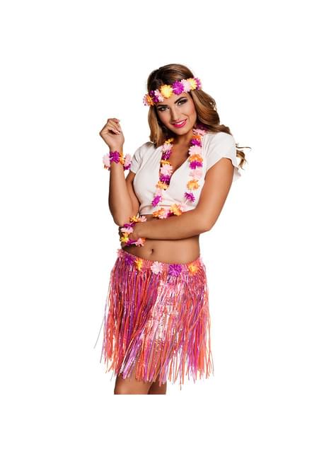 Disfraz hawaiana mujer - Envío en 24h