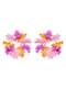 Set Hawaiano tonos fucsias para mujer