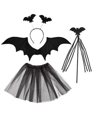 Kit de morcego coquete para mulher