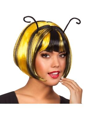 Woman's Bee Wig With Antennae
