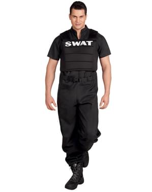 Disfraz de oficial SWAT para hombre
