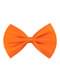 Orange bow tie for adults