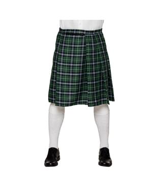 Grøn Skotsk nederdel til mænd