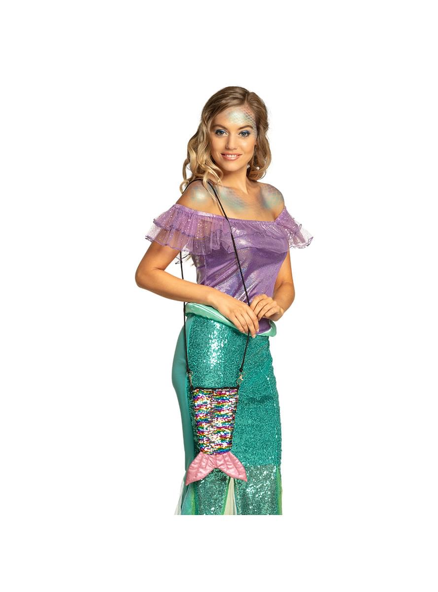Mermaid Multicolor Sequin Bag for Women